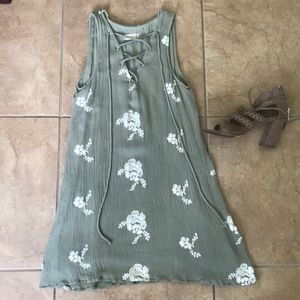Altered State Lace Up Shift Dress